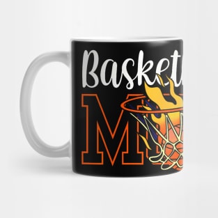 Basketball Mom Team Player Match Coach Mother Mommy Mama Mug